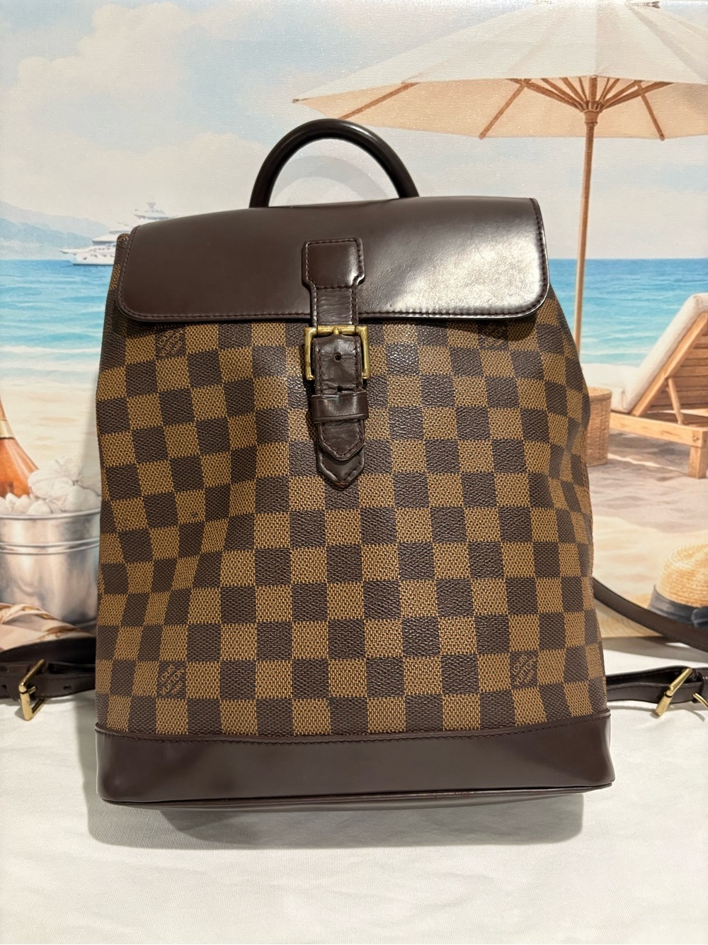 Authentic Louis Vuitton Soho Backpack w/ certificate - Picture 2 of 16
